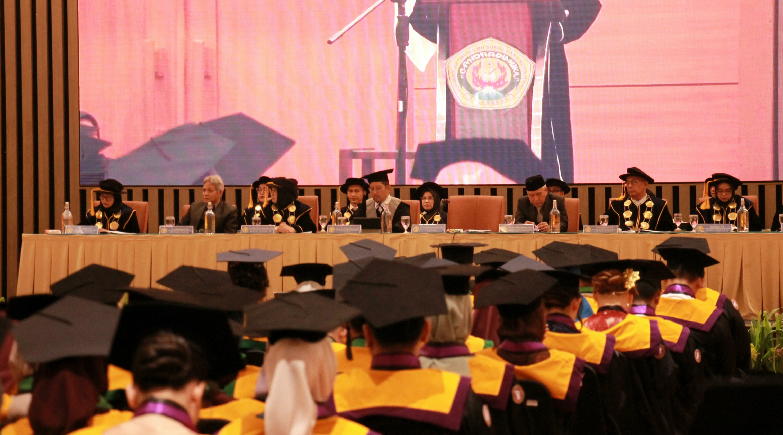 Sidang Senat Terbuka Wisuda 47 Program Sarjana & Magister STISIPOL Candradimuka