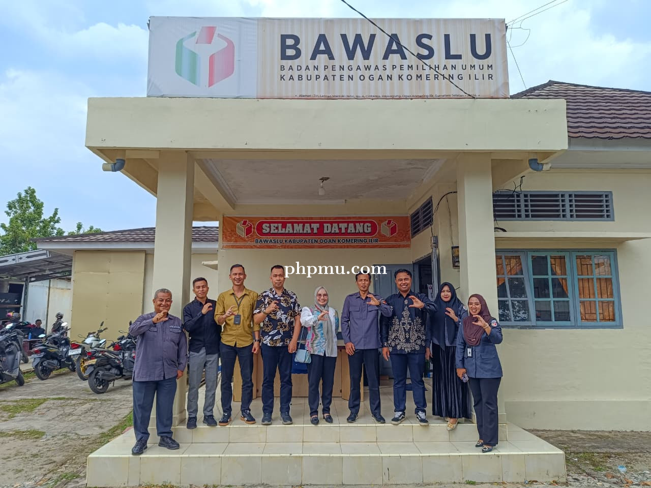 Audiensi STISIPOL Candradimuka dan BAWASLU Ogan Komering Ilir 