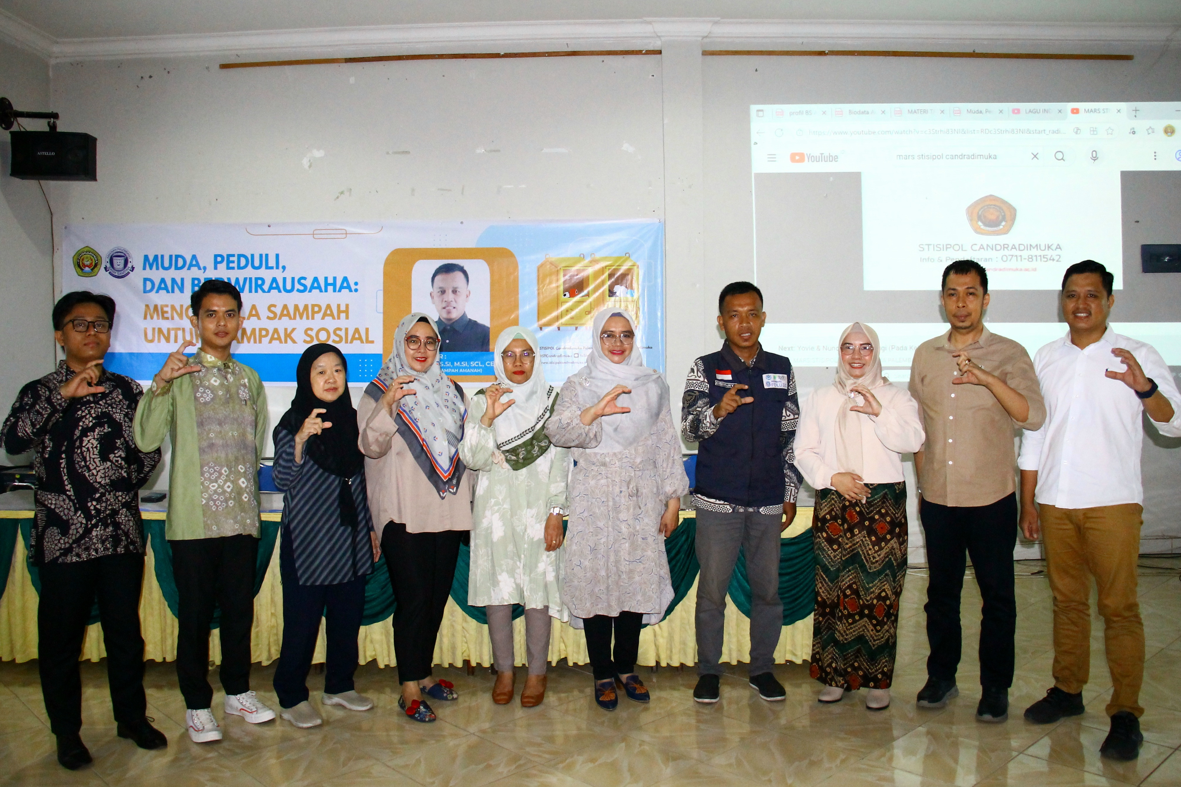 Muda, Peduli, dan Berwirausaha: Mahasiswa Belajar Pengelolaan Sampah untuk Dampak Sosial